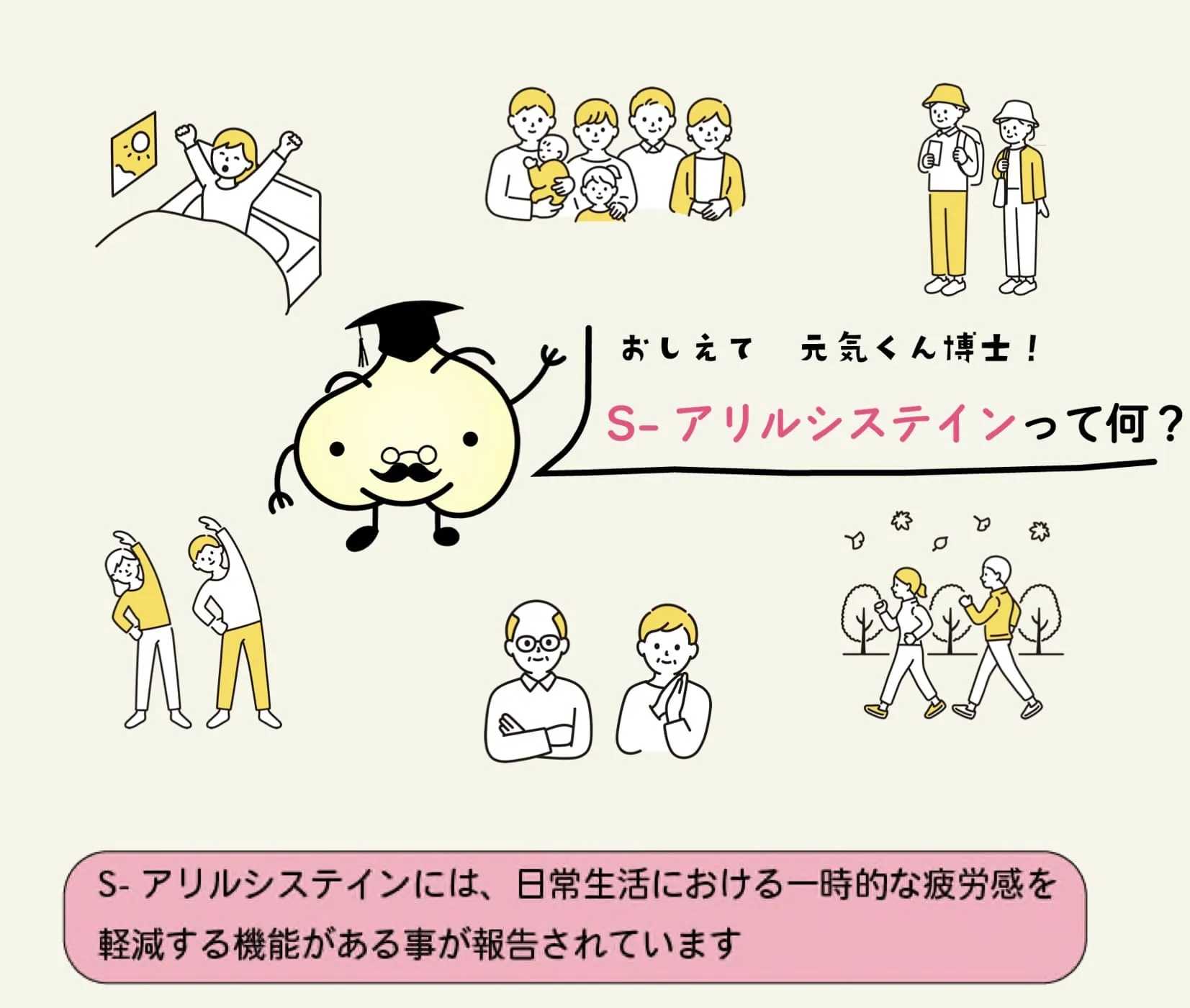 おしえて元気くん博士「S-アリルシステインって何?」